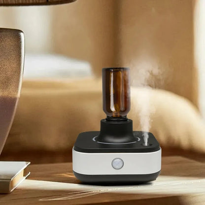 New Innovation Air cleaner Freshener Machine Infrared Automatic Smart spray Inverted Waterless Essential oil Aroma Diffuser
