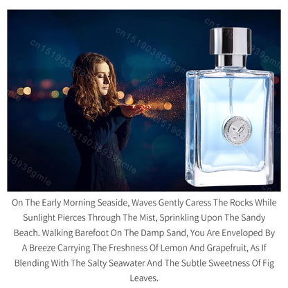 Brand Mens Cologne Perfumes High-End Woody Notes Fresh Perfume Spray Charm Long Lasting Fragrance Pheromone Men Eau De Toilette