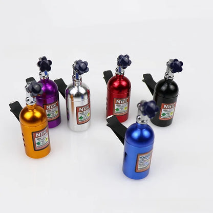 Hot Sale Car Air Freshener NOS Nitrogen Bottle Air Vent Aromatherapy Auto Aroma Outle Perfume Flavoring Fragrances Accessories