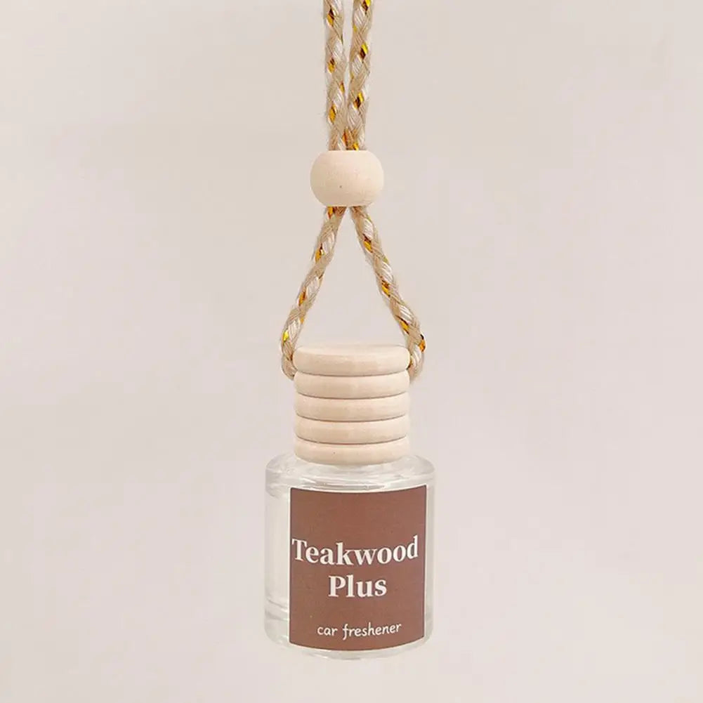 Car Perfume Pendant Air Freshener Hanging Perfume Empty Bottle Auto Interior Rearview Mirror Lace Pendant Car Decoration