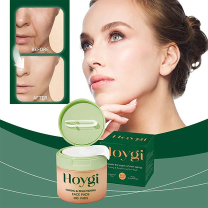 Korean Skin Care Cleansing Cotton Pads Centella Asiatica Niacinamide Peptide Daily Deep Hydrating Moisturizing Toner Cotton Pads