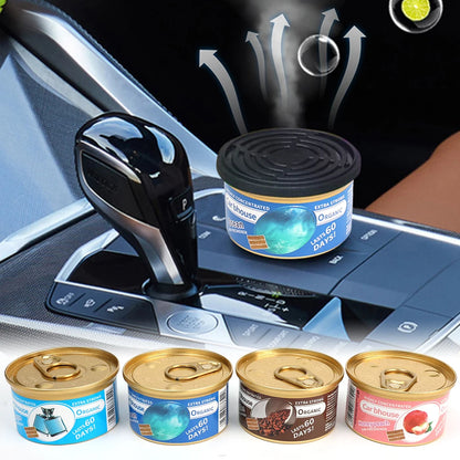 Car Air Freshener New Car Deodorant Fibre Air Freshener Wood Block Can Coffee Flavour Cars Aromatherapy Auto Deodorant Supplies