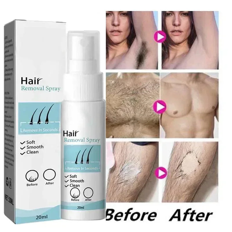 Hair Removal Spray Permanent Epilator Cream Intimate Areas Health Painless Hair Remover Growth Inhibitor For Body Care New