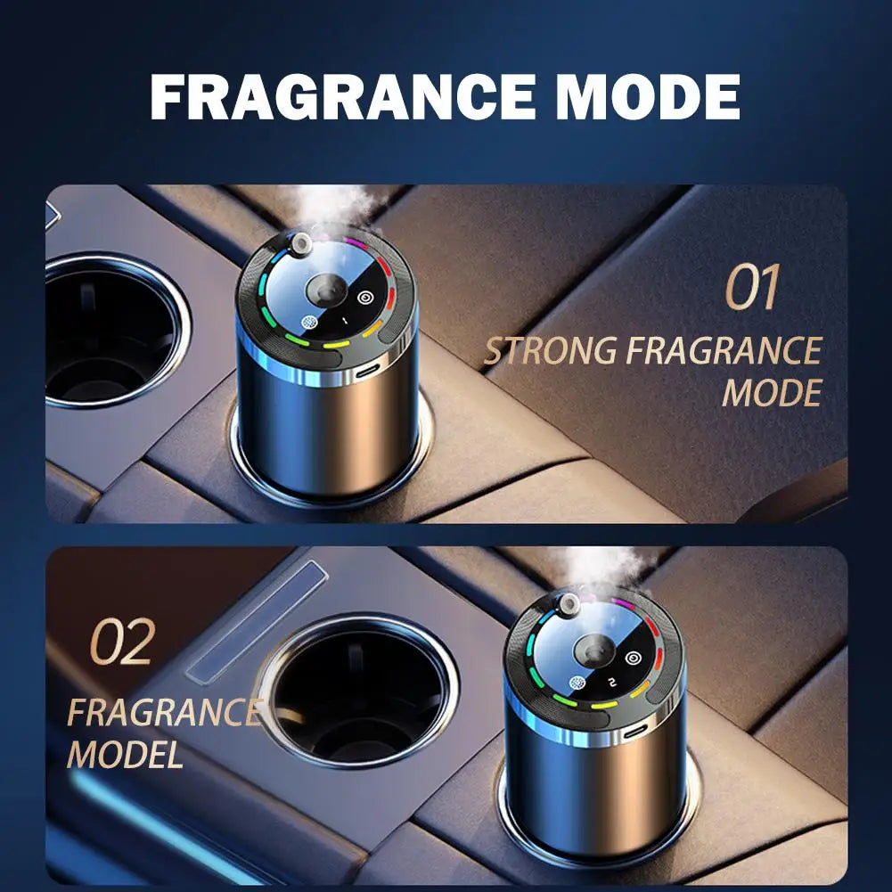 Car Diffuser Humidifier 5 Modes Car Humidifier Aromatherapy Diffusers Car Air Freshener For Car Home Office Bedroom Long