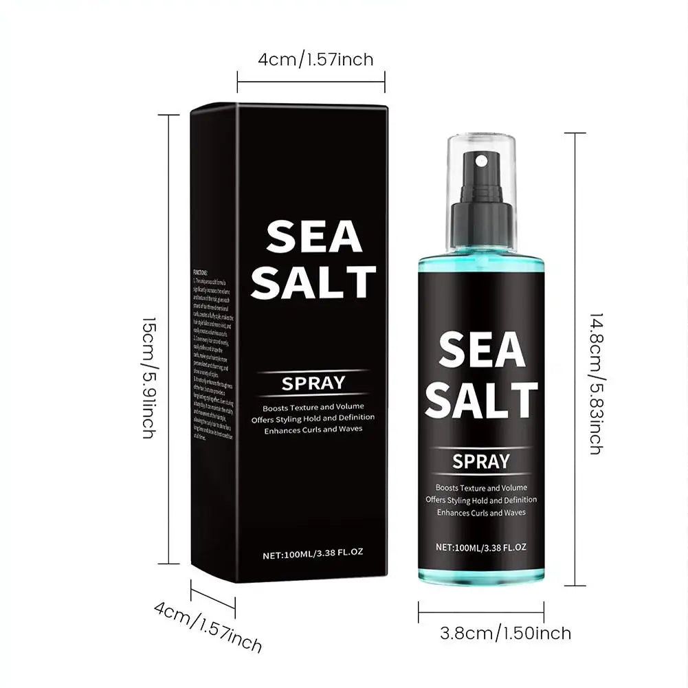 Sea Salt Texturizing Spray For Hair-Volumizing Curl Enhancing Spray Lightweight Hold, Adds Beachy Waves, Natural Matte Finish
