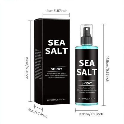 Sea Salt Texturizing Spray For Hair-Volumizing Curl Enhancing Spray Lightweight Hold, Adds Beachy Waves, Natural Matte Finish