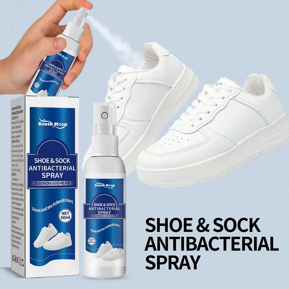 Foot Odor Deodorizer Spray Multi-purpose Odor Removal For Shoe Refreshing Foot Spray Anti-sweat Foot Care Odor Remover
