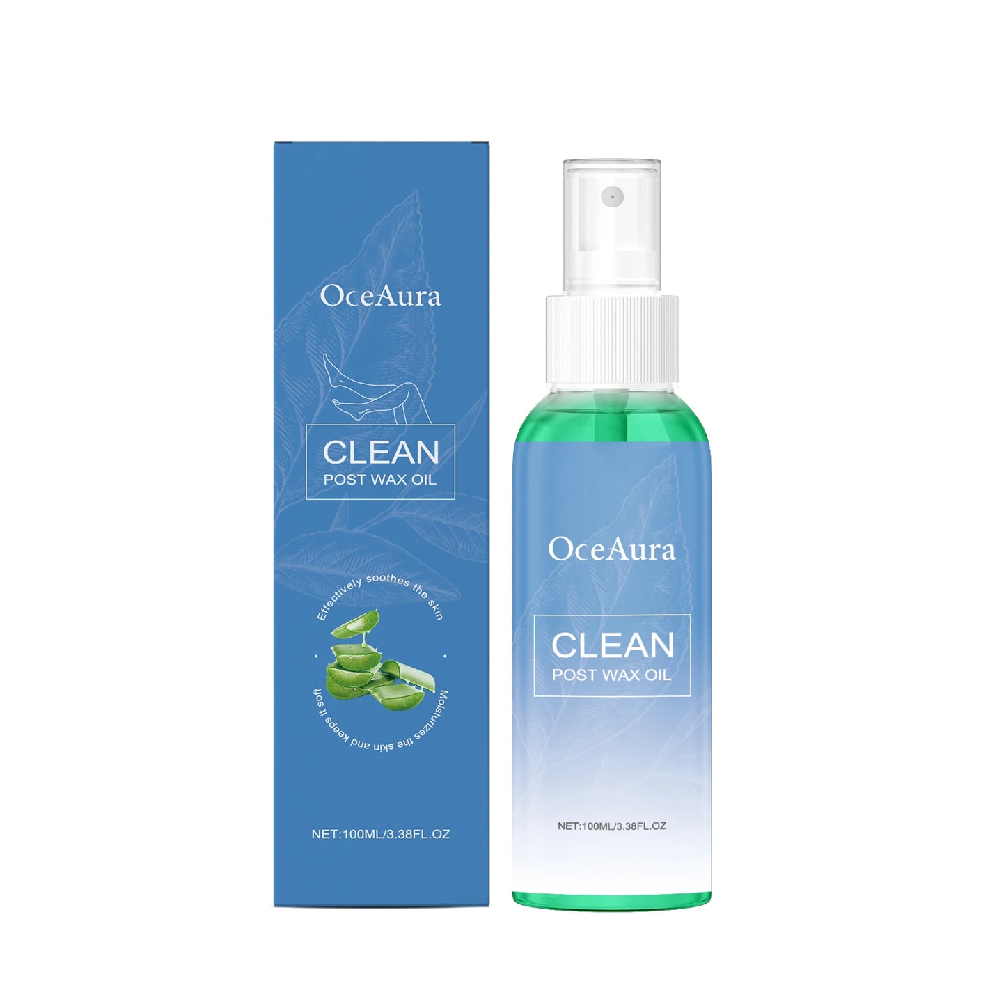 Hair Removal Care Spray Reduce Redness Relieve Skin Reduce Tightening Dryness Anti Swelling Non-greasy Moisturizing Post Wax Oil