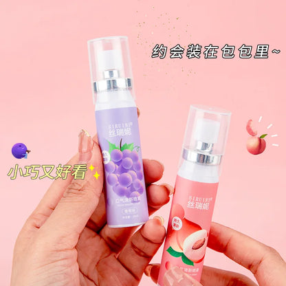 Oral Freshening Spray Natural Fruity Flavor Freshener Spray Oral Care Spray Portable Long-lasting Remove Oral Odor for Smoker