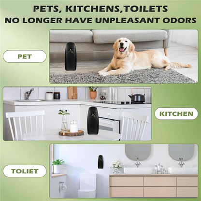 A69efor Room/Restroom Compatible Automatic Air Freshener Spray-Dispenser,Multiple Time Scent/Mist Release Setting Options