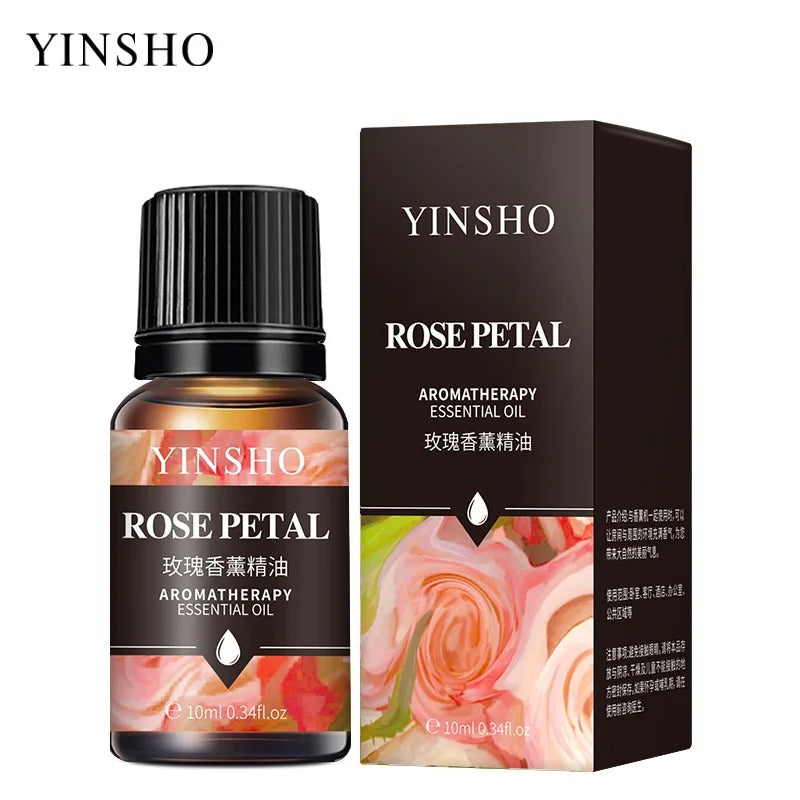 10ML Freshener Essential Oil Automotive Air Aromatherapy Oil Diffuser Humidifier Lavender Rose Eucalyptus Aromatherapy Oil