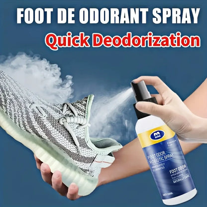 1 Bottle/Box Shoe Deodorizer Spray - Odor Eliminator Spray with Plant-Based Formula, Quick-Dry Odor Killer for Gym, Travel