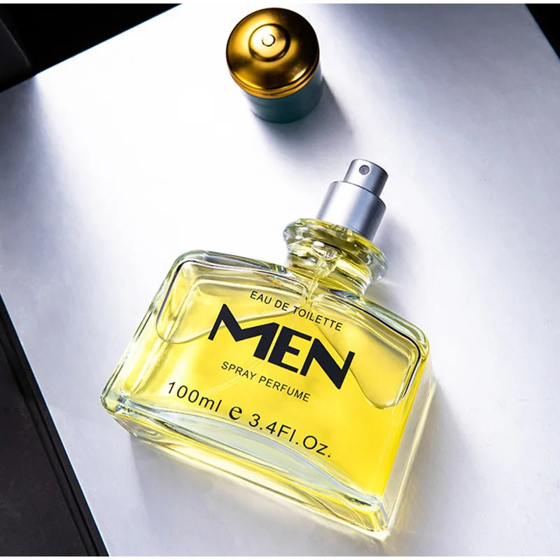 Men's Perfume 100ml Cologne Fresh Lasting Temptation Fragrance Charming Pheromone Spray Man Confidence Perfume