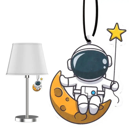 Car Fragrance Hanging Cute Car Air Freshener Funny Astronaut Aromatherapy Charm  Car Interior Deodorant Pendant Accessories