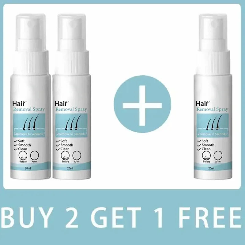 Permanent Hair Removal Spray Painless Hair Remover for Ladies Armpit Legs Arms Hair Growth Inhibitor Depilatory Body Cream Care