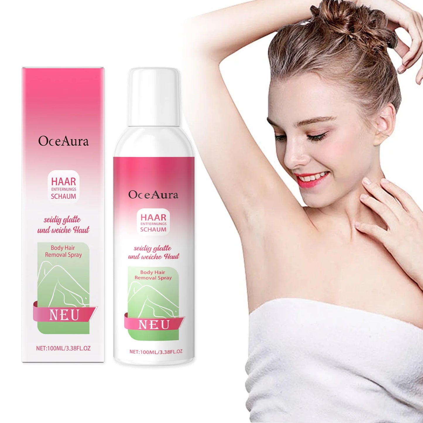 Hair Removal Spray Permanent Remove Armpit Leg Arm Intimate Areas Hair Soothing Delay Hair Growth Painless Depilatory For Women