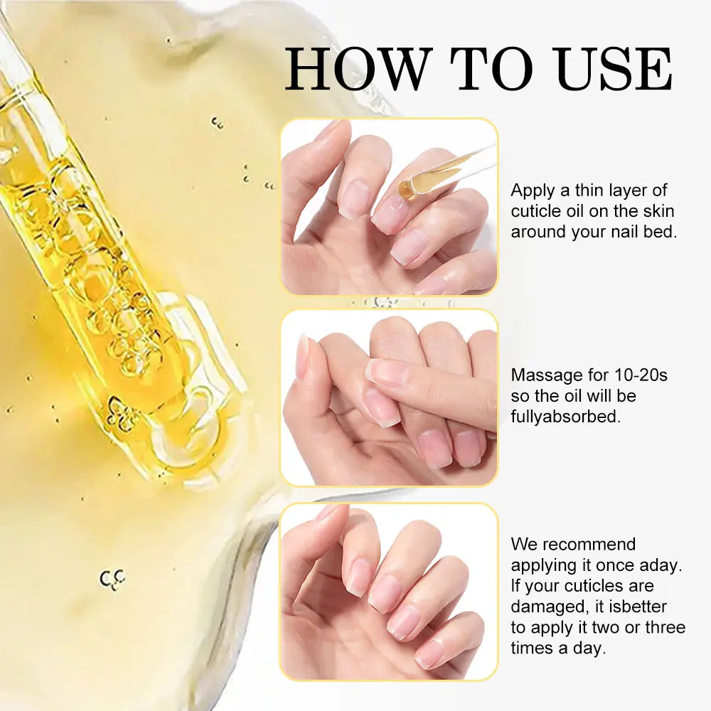 LIMEGIRL15ML Nail Cuticle Nutrient Oil Nourishes and Repairs Damaged Nails Moisturizing Strengthens and Brightens Nail Care