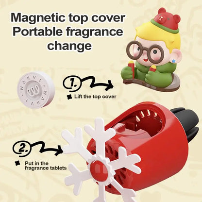 Car Vent Air Freshener Pilot Car Vent Aromatherapy Diffuser Holiday Car Diffuser Automotive Air Outlet Decor For Travel Daily