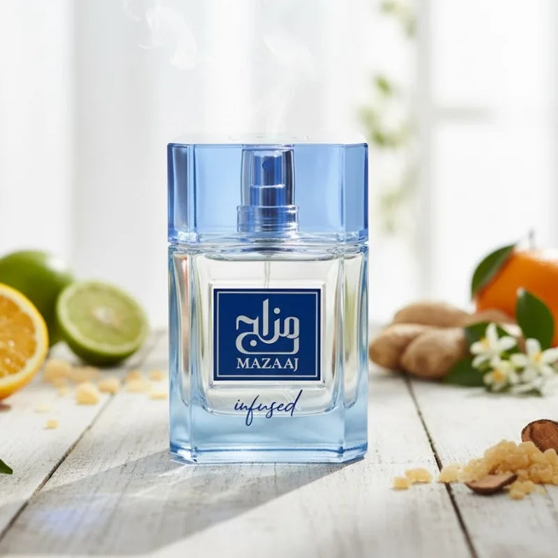 100ml Men Perfume Long Lasting Fresh Citrus Aromatic Fragrance Elegant Natural Clean Scent with Woody Warm Notes Masculine Charm