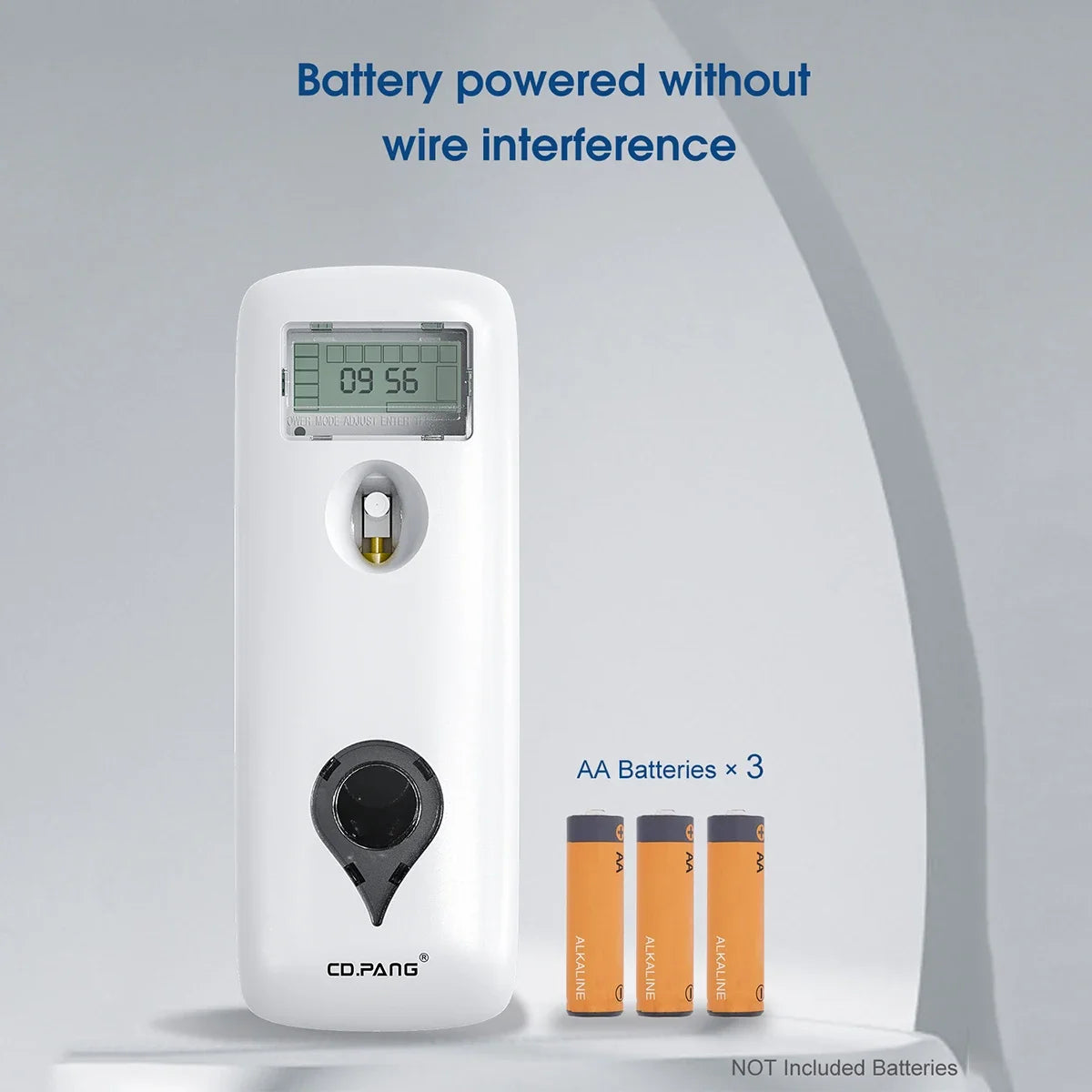 Liquid Air Freshener Dispenser Wall Mounted Automatic Fragrance Perfume Spray Room Toilet Odor Eliminator LCD Programmable 300ML