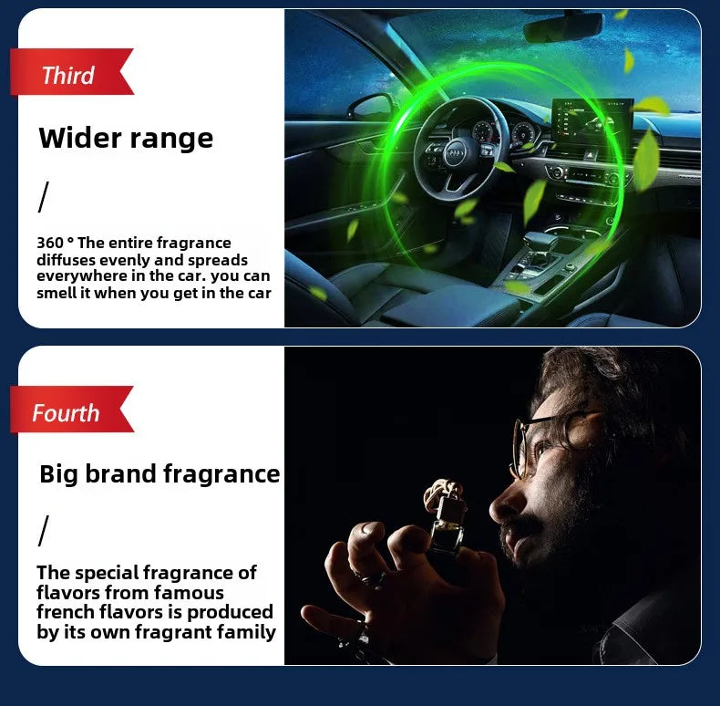 Intelligent Car Electric Air Diffuser Aroma Car Air Vent Humidifier Mist Aromatherapy Car Air Freshener For Removing Odors