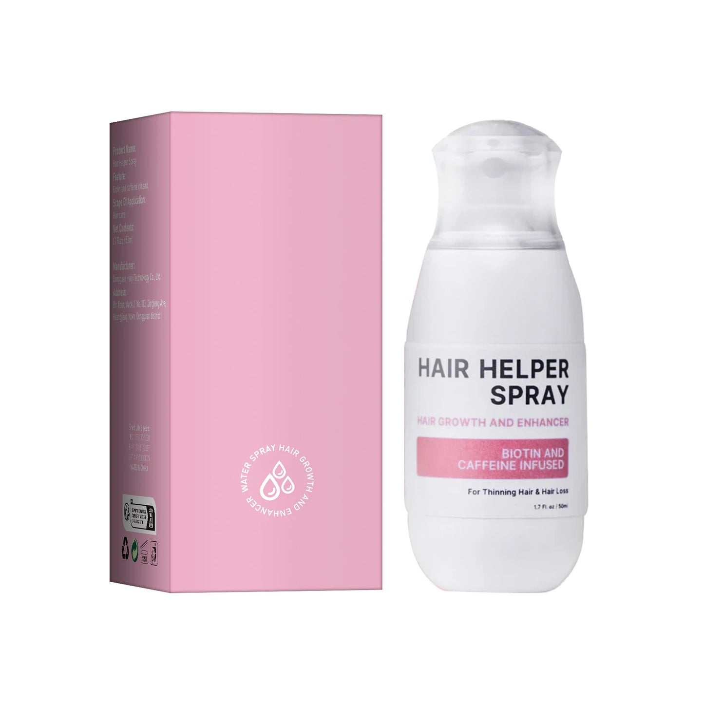 Hair Care Spray Nourishes Hair Scalp Moisturizes And Softens Hair, Repair Damage Strengthen Hair Follicles Reducing Hair Loss