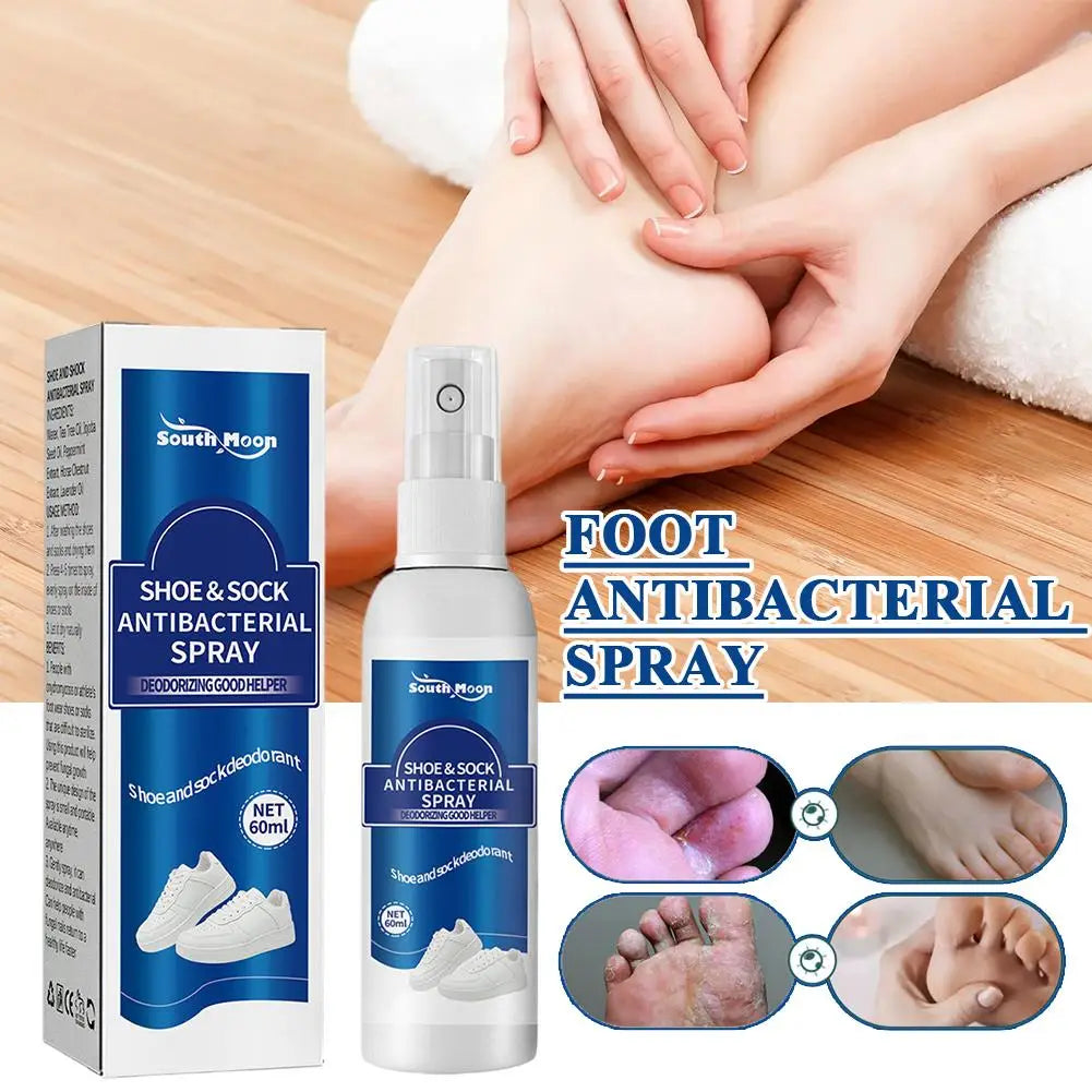 Foot Odor Deodorizer Spray Multi-purpose Odor Removal For Shoe Refreshing Foot Spray Anti-sweat Foot Care Odor Remover