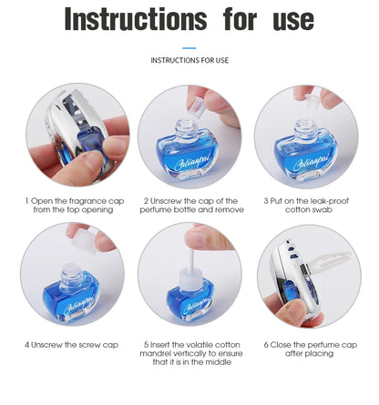 Car Air Freshener Fragrance Car Interior Air Vent Creative Diffuser Lasting Pendant Aromatherapy For Auto Smell Perfume Scent