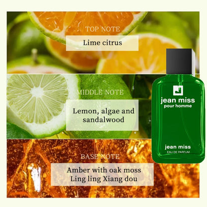 Original brand men's perfume, long-lasting light fragrance, cologne, floral scent, fresh and charming, not pungent