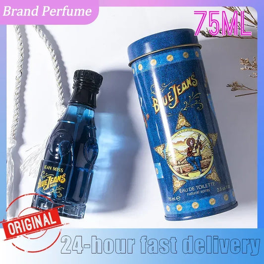 75ML Brand Perfume Cologne Men Spray Fresh Fruity Woody Scent Pheromone Long Lasting Perfume Light Fragrance Gentleman Gift