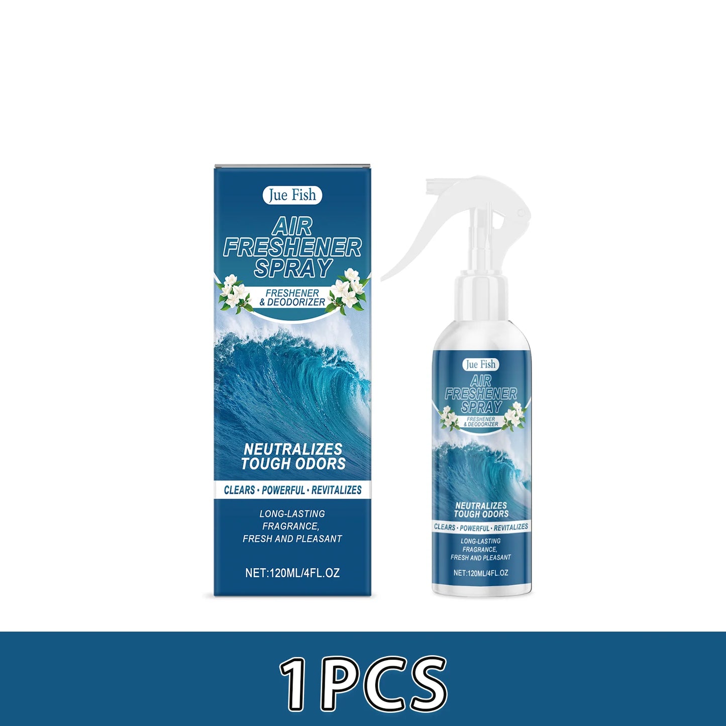 Indoor Air Freshener Spray Jasmine Scent With Long Lasting Fragrance Living Room Bedroom Bathroom Indoor Household Spray