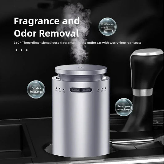 Upgraded Spray Car Air Freshener Smart Sensing Premium Feel Dual Use for Car and Home Interiors Elegant and Efficient Fragrance