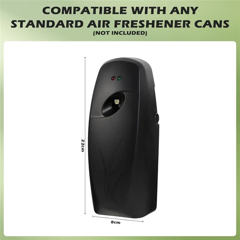A69efor Room/Restroom Compatible Automatic Air Freshener Spray-Dispenser,Multiple Time Scent/Mist Release Setting Options
