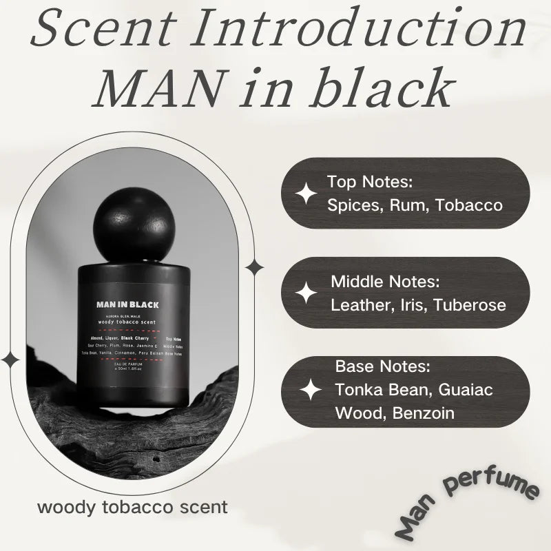 100% Branded Original Perfume Floral Woody Notes Men's Perfume Women's Dating Charming Fragrance Deodorant Long Lasting EDP 50ml