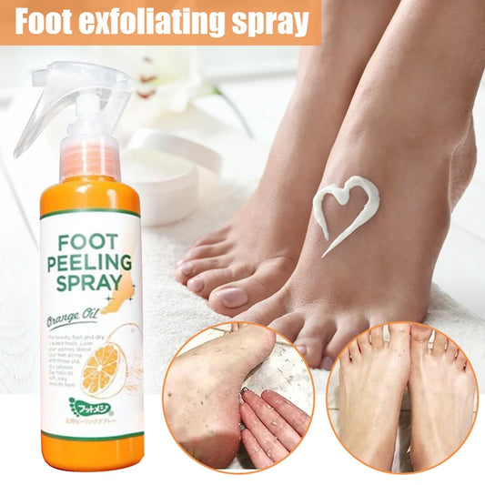 110ML Foot Peeling Spray  Improve Rough Skin Available For Whole Body