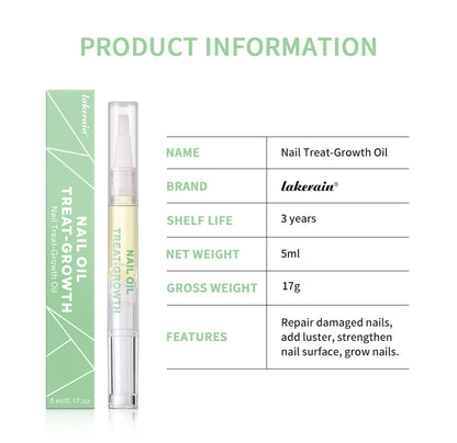 Nail Treat-Growth Oil Nail Nutrition Oil Pen Nail Treatment Cuticle Revitalizer Oil Prevent Nail Polish Agnail Nourish Skin