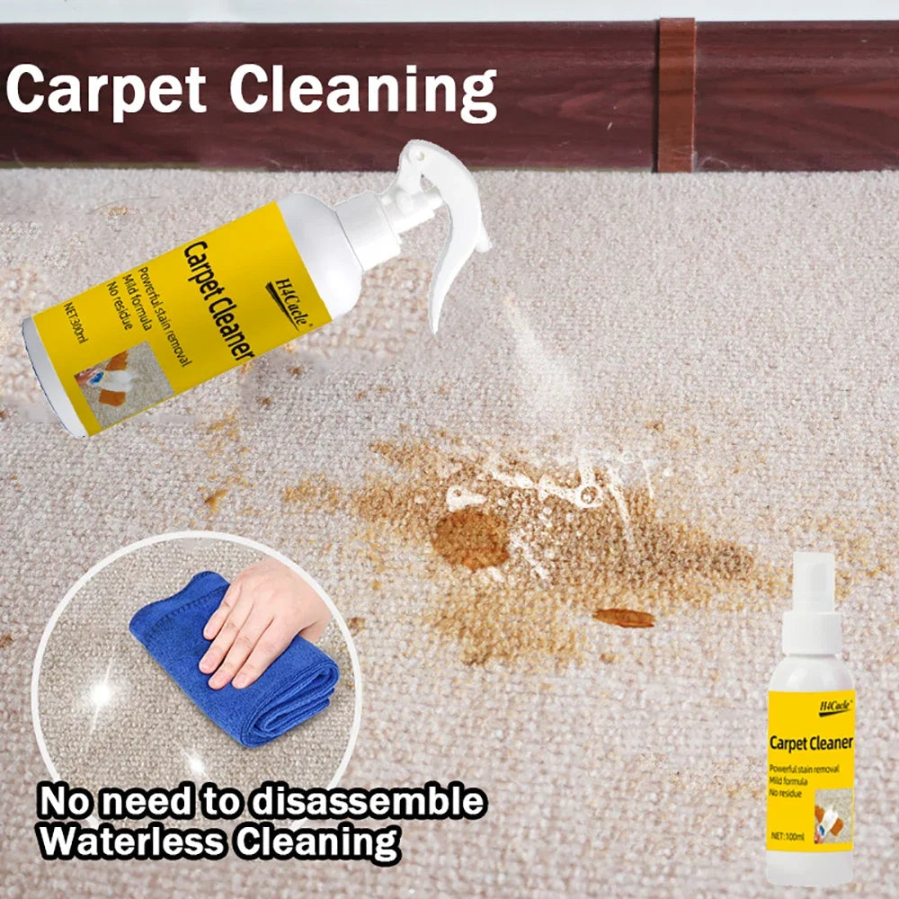 Carpet Cleaner Curtain Dry Cleaner Waterless Cleaning Floor Mats Stain Removal Wool Carpet Cleaner Textile Cleaner Floor Carpet