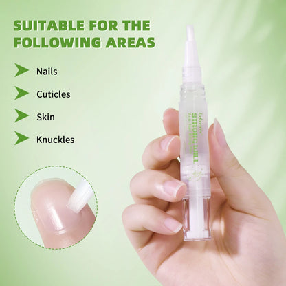 Lakerain Anti-Nail Biting Pen Strong Bitter Protect Nails Apply Quickly Safe Ingredients Natural Moisturizing Nail Pen Care Tool