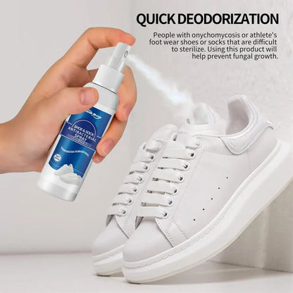 Shoe Foot Deodorizer Spray Natural Deodorizer Spray Refreshing Foot Spray Odor Removal Anti-sweat Foot Care Deodorant