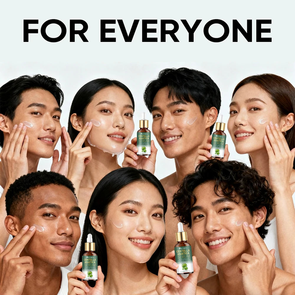 SUYARUN Premium Centella Asiatica Serum - Hydrating & Soothing Face Treatment for Acne, Redness & Anti-Aging | Natural Skin Care