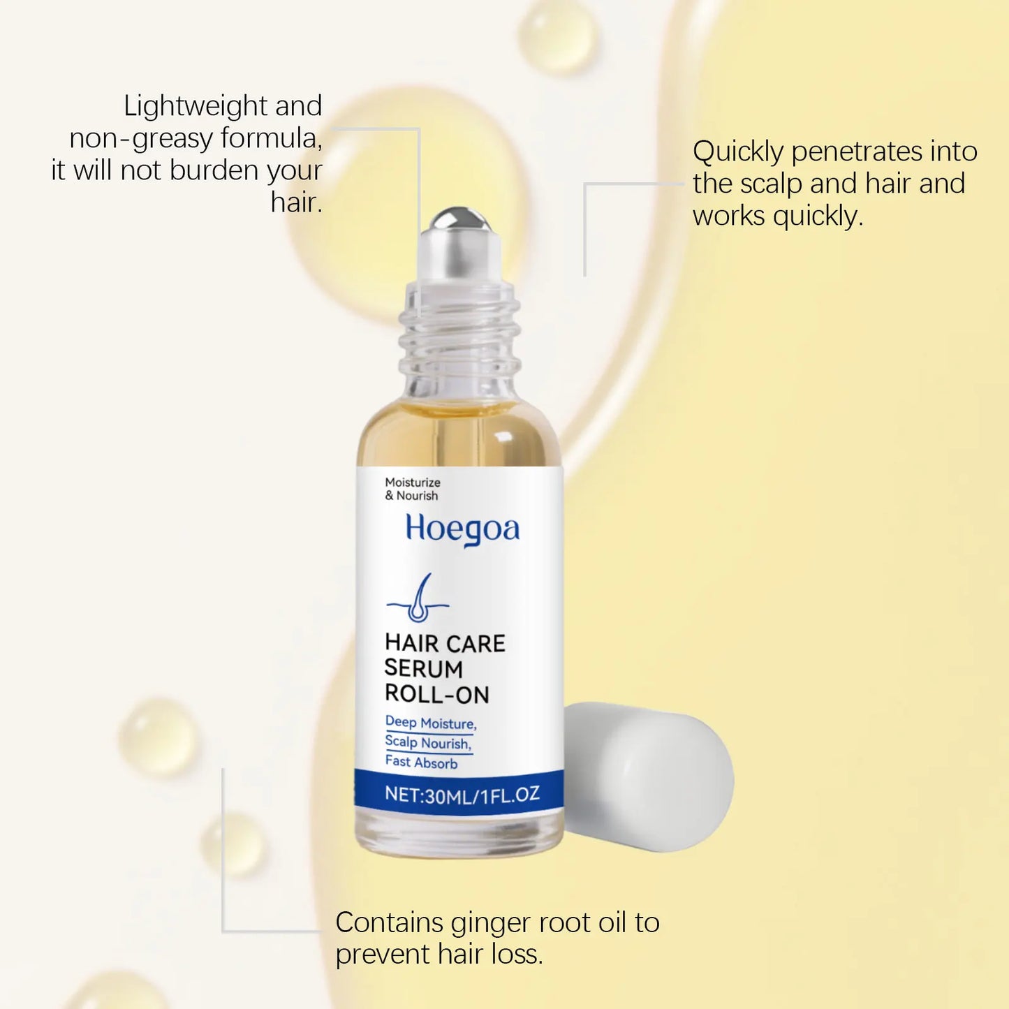 Hair Serum For Strengthening Root Anti Baldness Reduce Loss Repair Damaged Scalp Promote Hair Growth Healthier Thicker Hair Care