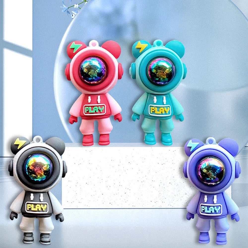 Car Air Conditioning Aromatherapy Clip Cartoon Astronaut Air Outlet Perfume Fragrance Car Air Freshener Car Air Vent Accessories