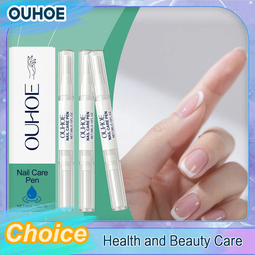 Nail Growth Serum Liquid Anti Paronychia Strengthener Moisture Nourishing Prevent Agnail Repair Damaged Cracked Nails Care Pen