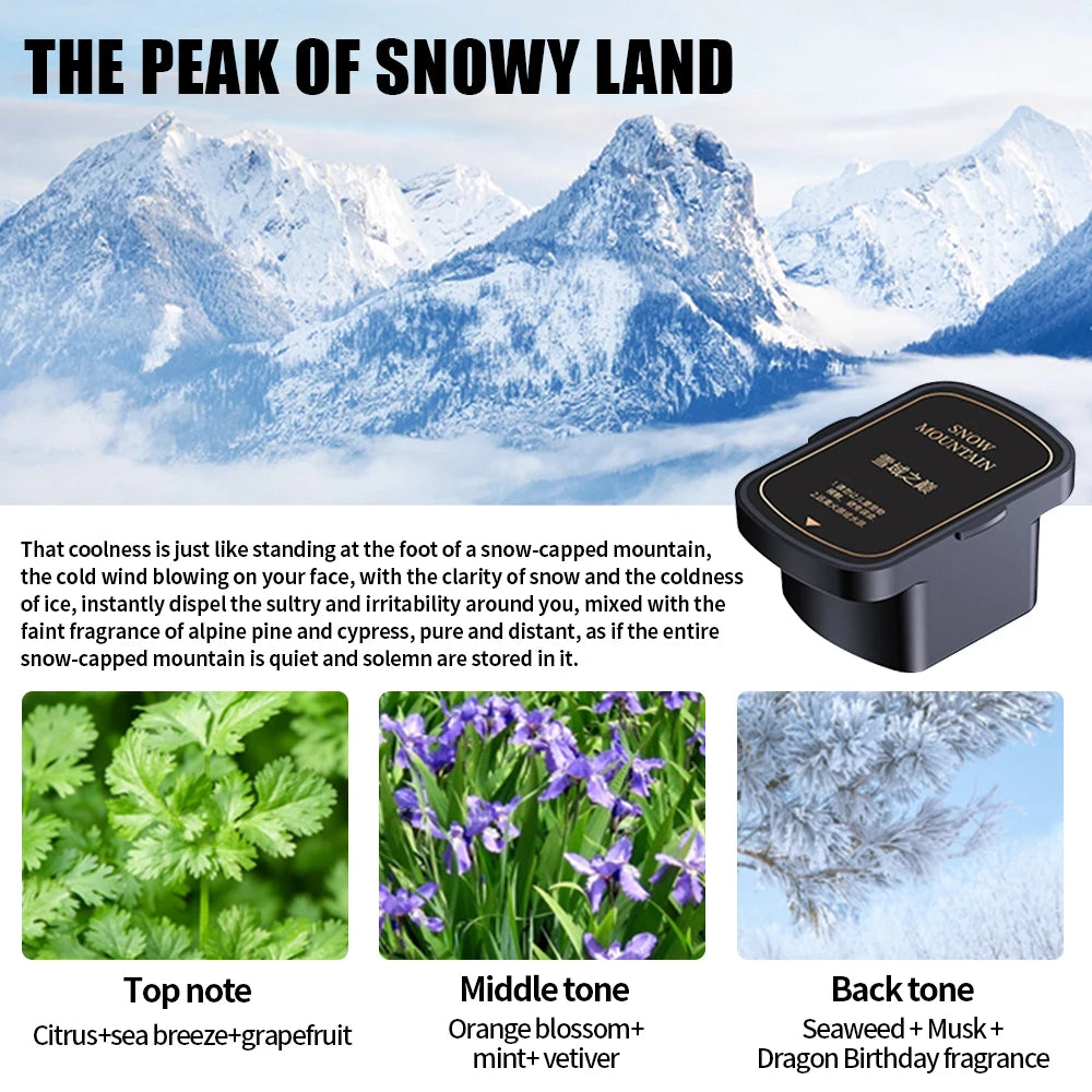 High-End Electronic Cloud Mist Car Air Freshener Automobile Interior Perfume Luxury Car Decorative Ornaments Aromatherapy