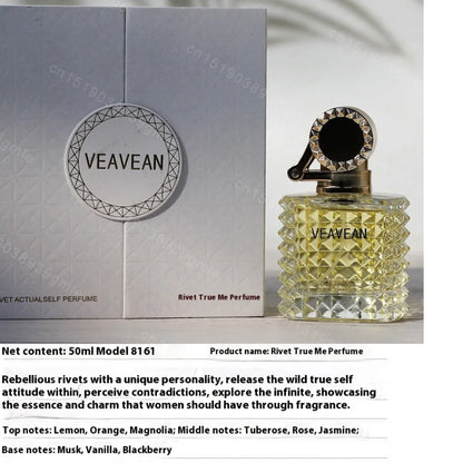 Women's Rivet Perfumes Elegant Lady Eau De Toilette Classic Floral Long-Lasting Fragrances Spray Pink Encounter Woman Perfume