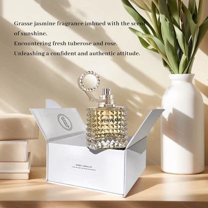 Women's Rivet Perfumes Elegant Lady Eau De Toilette Classic Floral Long-Lasting Fragrances Spray Pink Encounter Woman Perfume