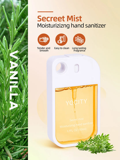 50ml Air Freshener Home Car Fragrance Spray Fresh Air Long-Lasting Fragrance Travel Bathroom Hotel Gifts Hand Sanitizer Bottles