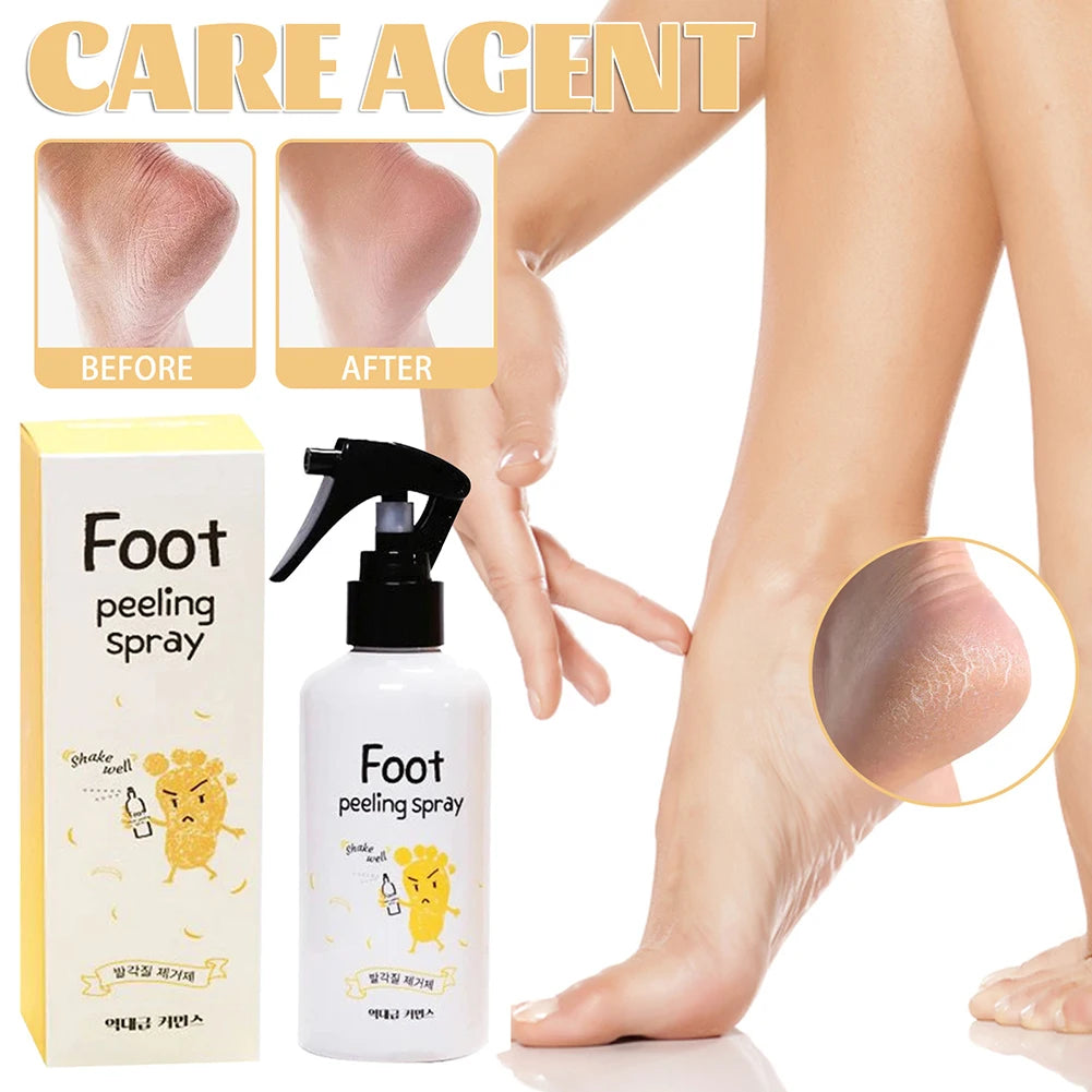 Foot Spray Exfoliate Nourish Moisturizing Skin Exfoliator File Feet Repair Dead Skin Rejuvenation For Foot Care For Women Men