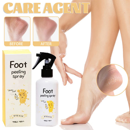 Foot Spray Exfoliate Nourish Moisturizing Skin Exfoliator File Feet Repair Dead Skin Rejuvenation For Foot Care For Women Men