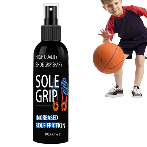 100ml Sole Grip Spray Basketball Anti-Slip Sole Spray for Improved Traction Sports Grip Enhancement Shoe Traction Enhancer